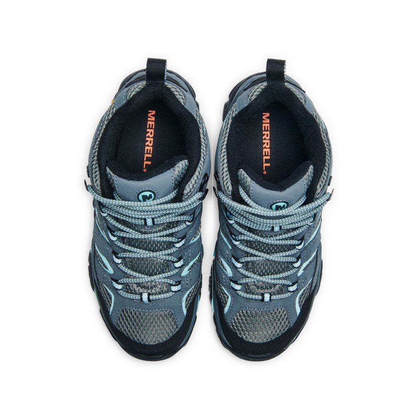 Chaussures Randonnée Merrell Moab 2 Mid GORE-TEX Bleu Marine Femme | N.Q.LCPT